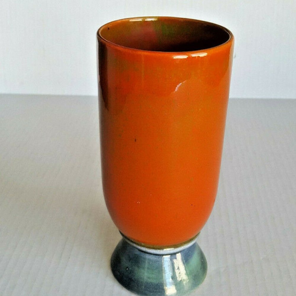 MID CENTURY MODERN VASE Ceramic Beautiful Lava